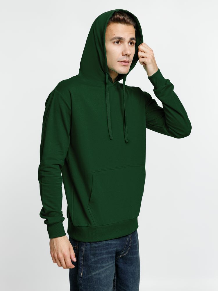 Худи Kirenga 2.0, темно-зеленое-3