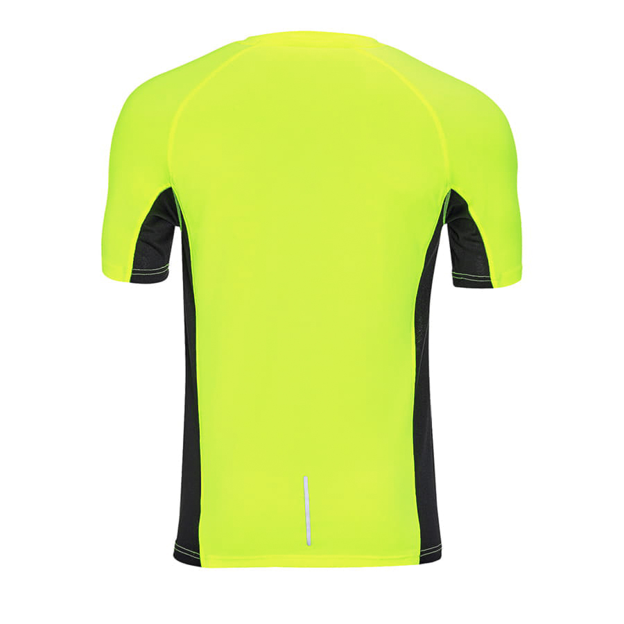 Футболка мужская для бега SYDNEY MEN 180, неоновый желтый-1