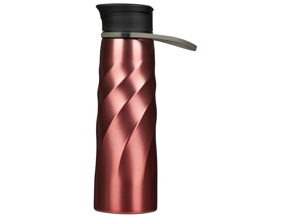 Бутылка для воды Athletica, 1000 мл, нержавеющая сталь, красный-4