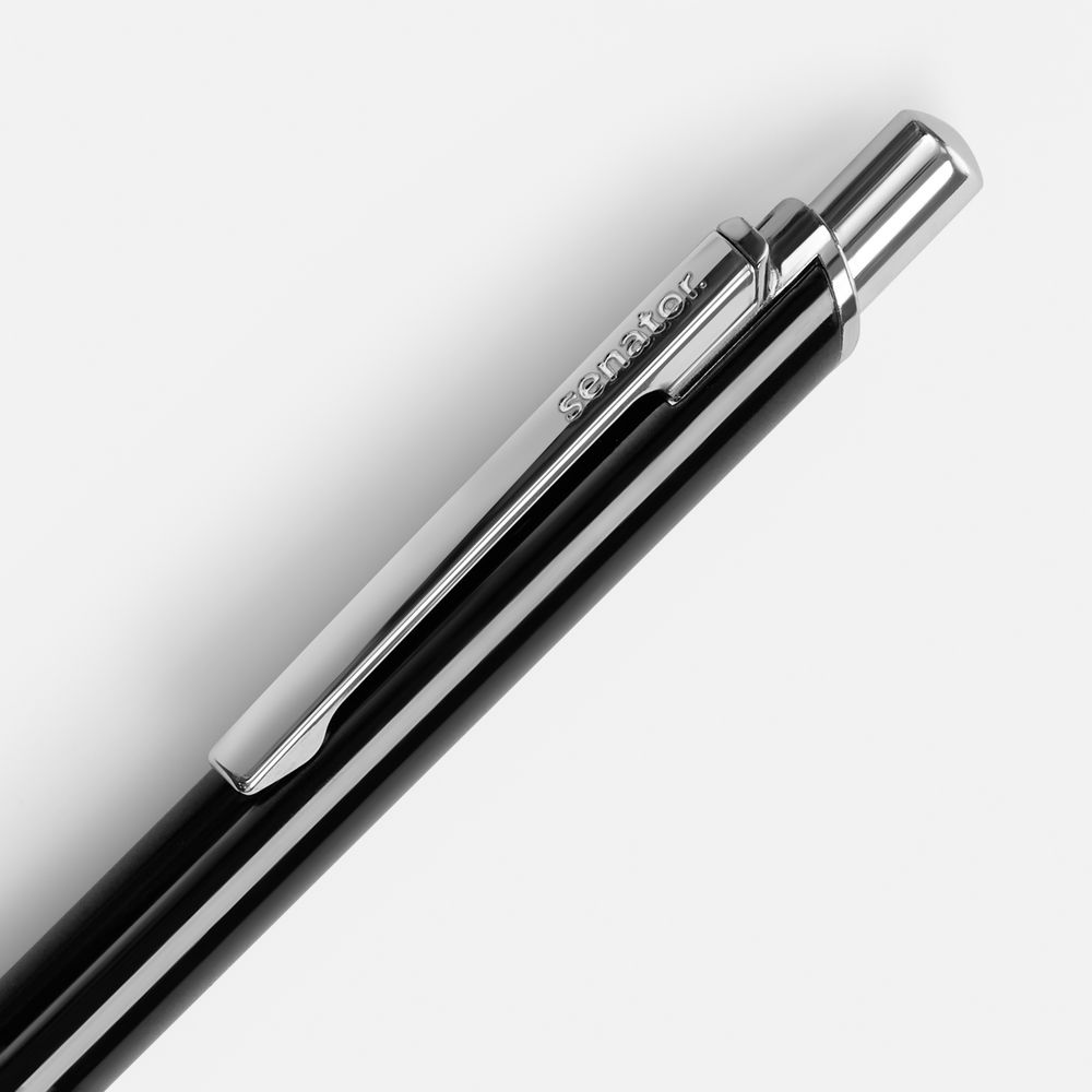Ручка шариковая Arvent Glossy, черная-2