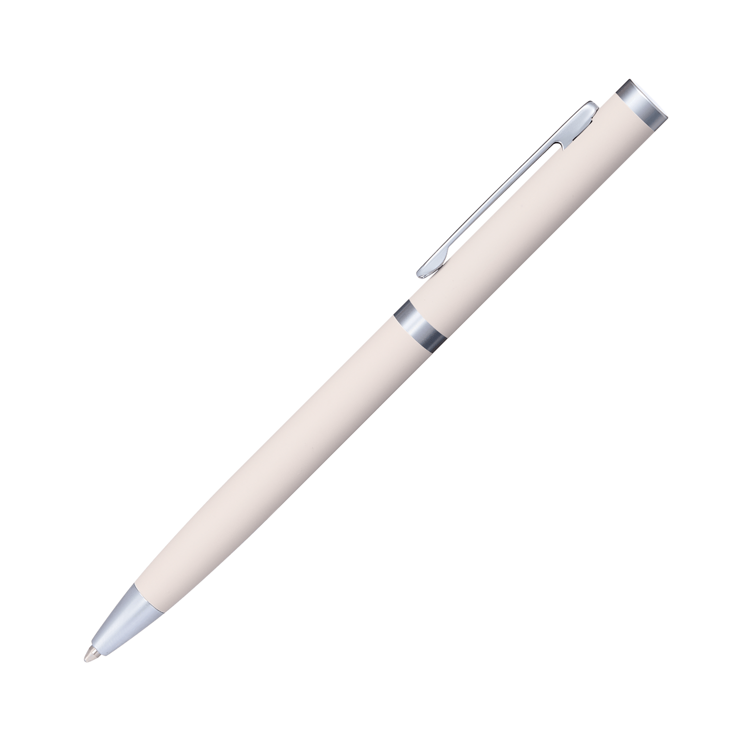 Шариковая ручка Нокс (Nox), бежевая-0