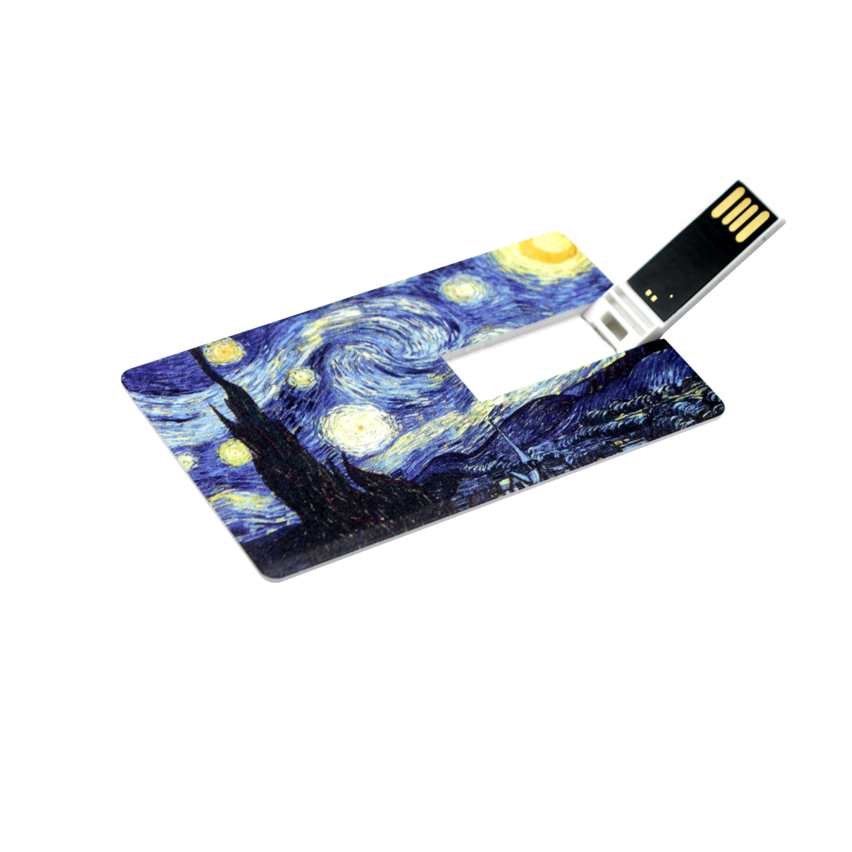 Флешка Card 16 Гб, Белый-4