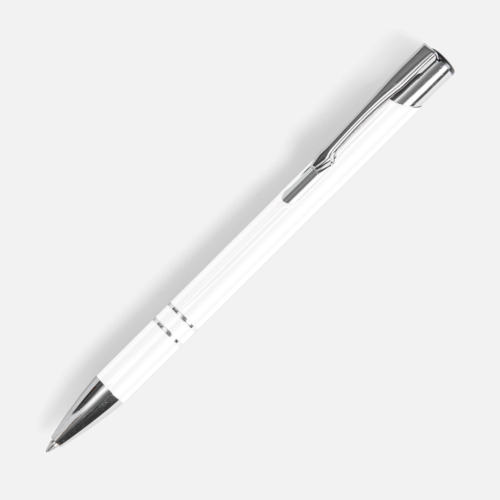 Ручка шариковая Keskus, белая-0