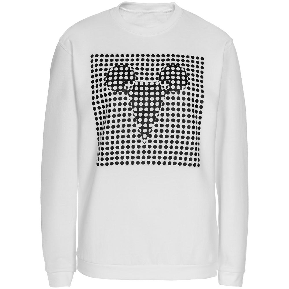 Свитшот Optical Mouse, белый-2