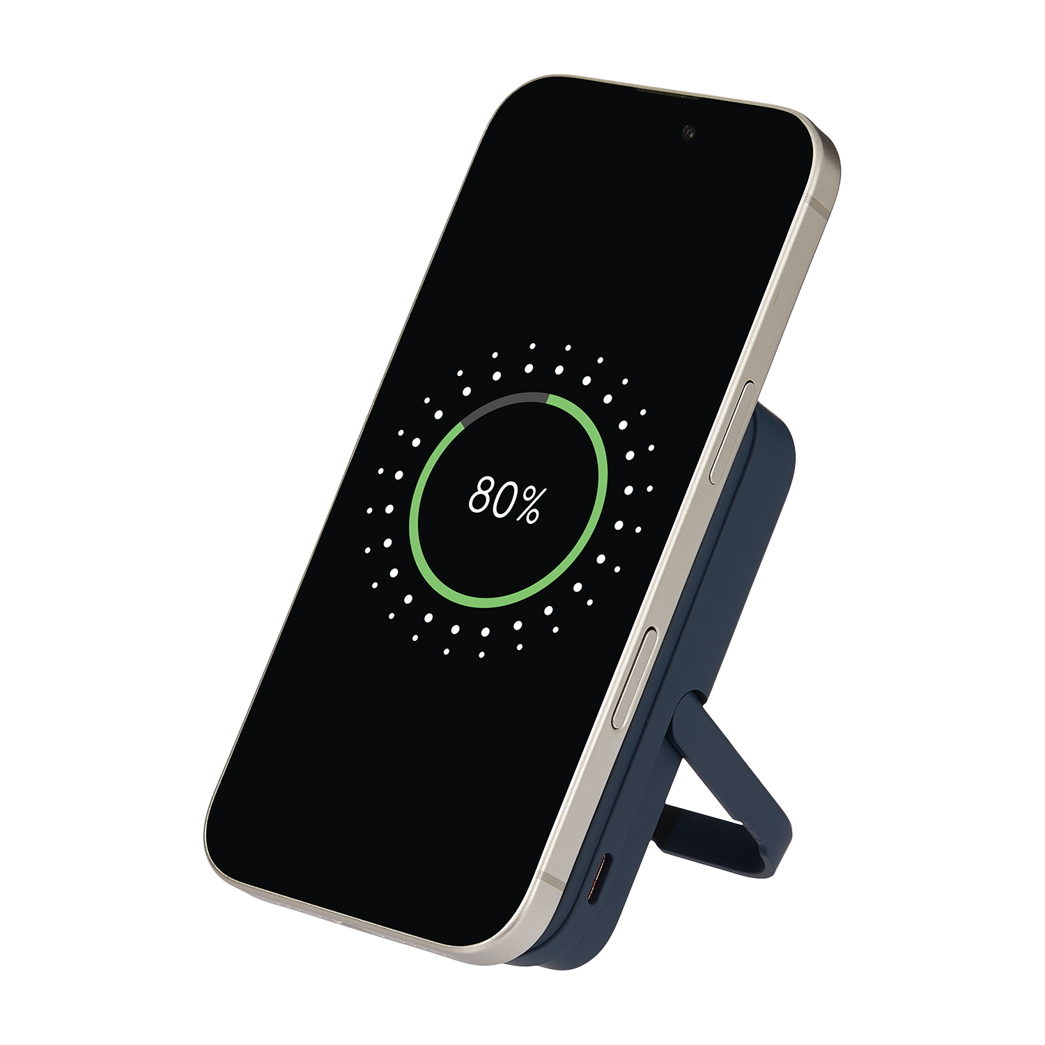 Внешний аккумулятор Union PD 10000mAh с функцией беспроводной зарядки 15W, синий-9