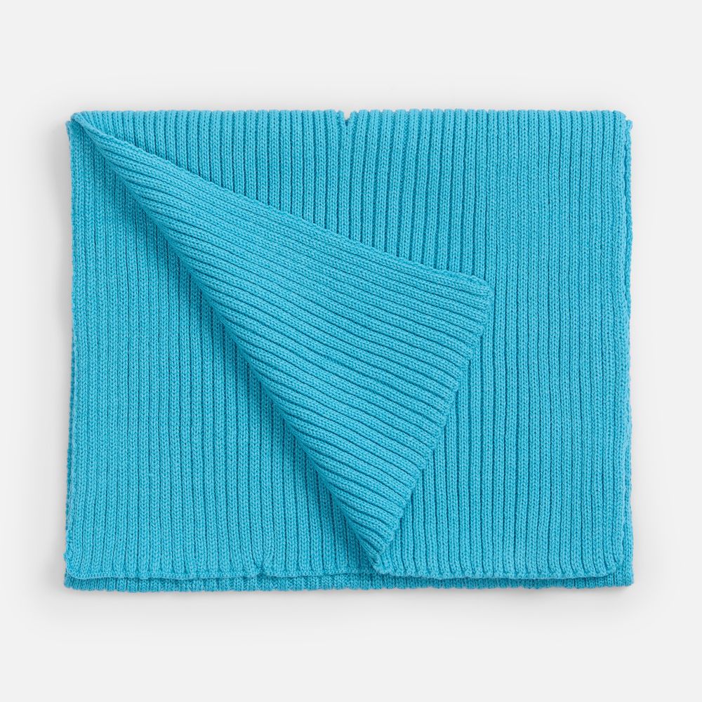 Шарф Yong, ярко-голубой-0