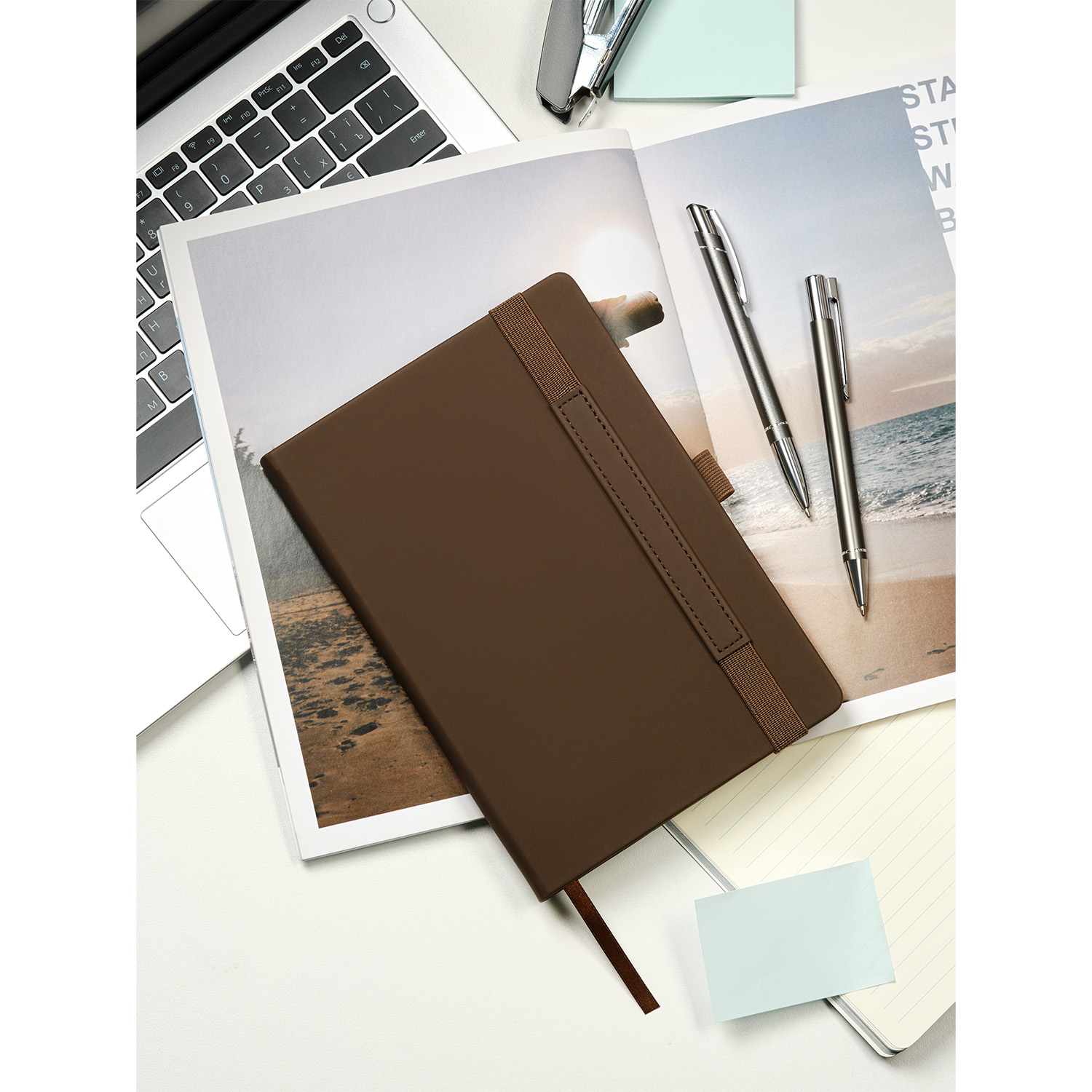 Ежедневник Альфа (Alpha) недатированный, коричневый/бежевый-14