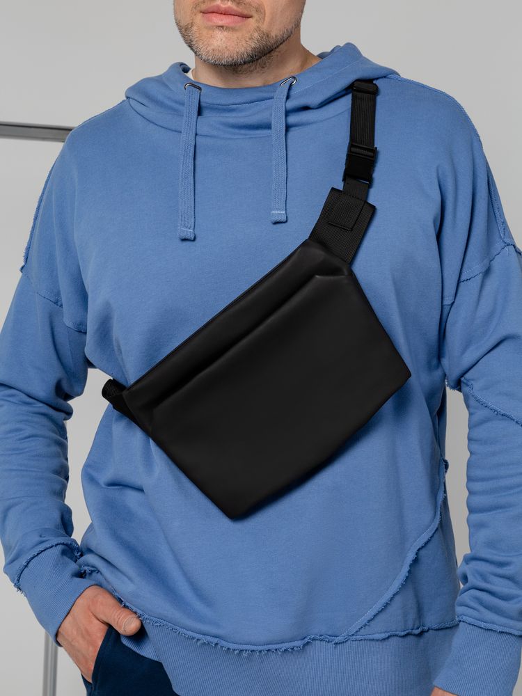 Поясная сумка Traffic, черная-1