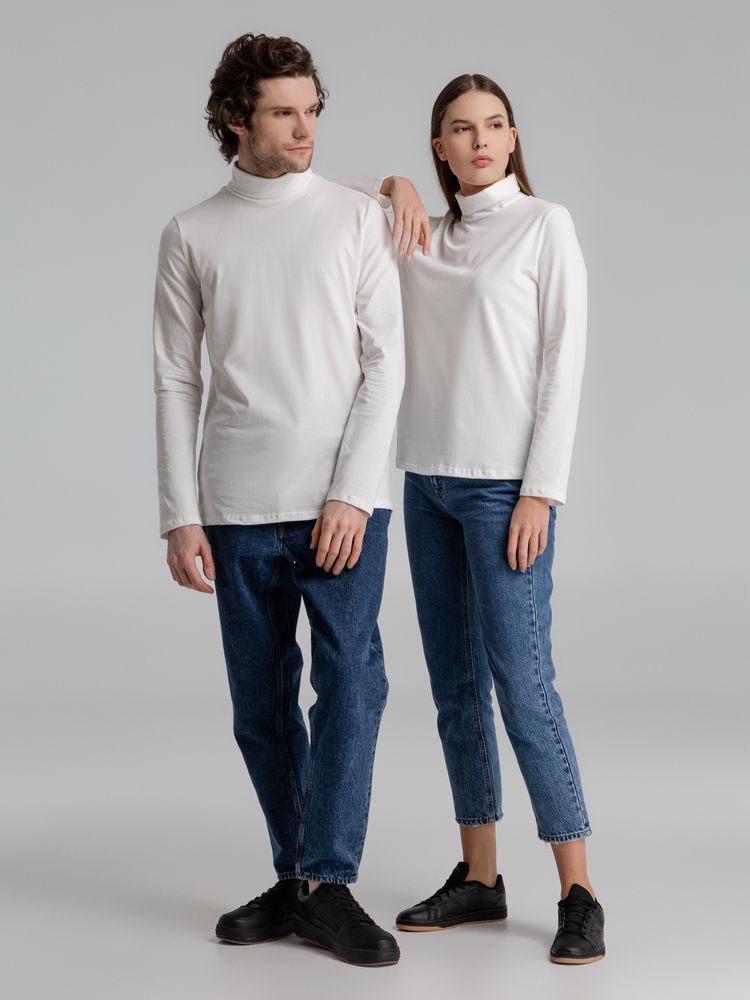 Водолазка Urban, молочно-белая-8