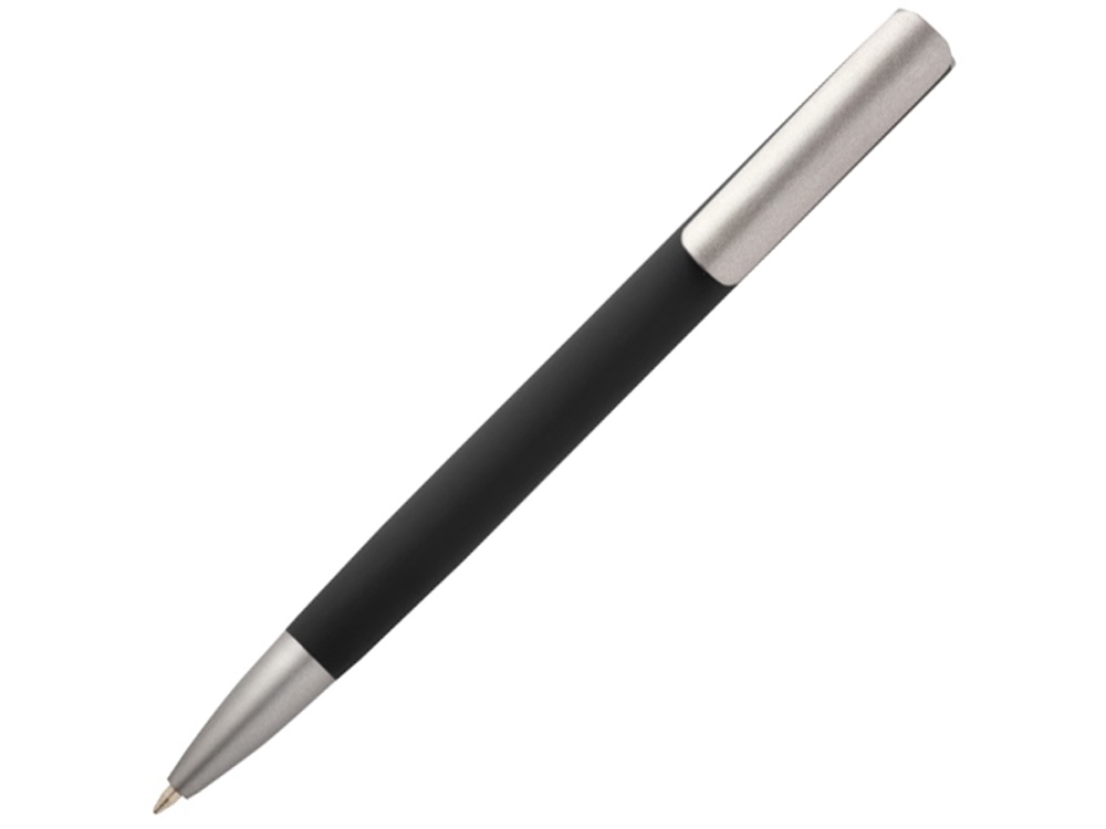 Ziguur шариковая ручка из переработанного алюминия - сплошной черный (черные чернила)-0