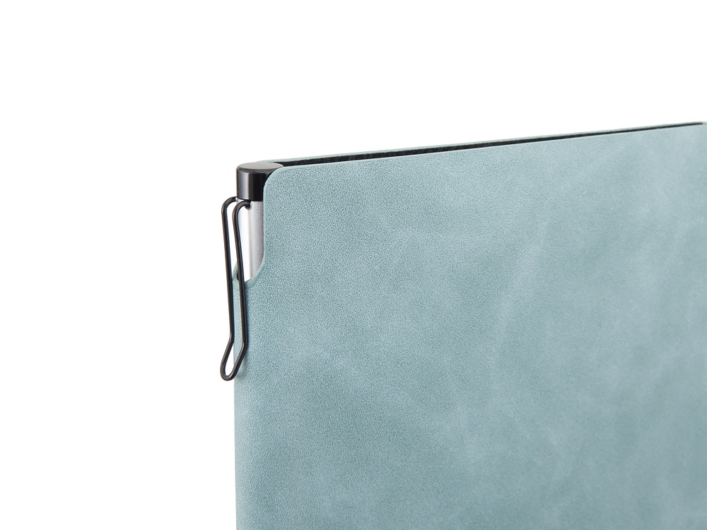 Блокнот А5 Notepeno Max, 96 листов 80 гр/м2 белой FSC бумаги, цвет морской волны-4