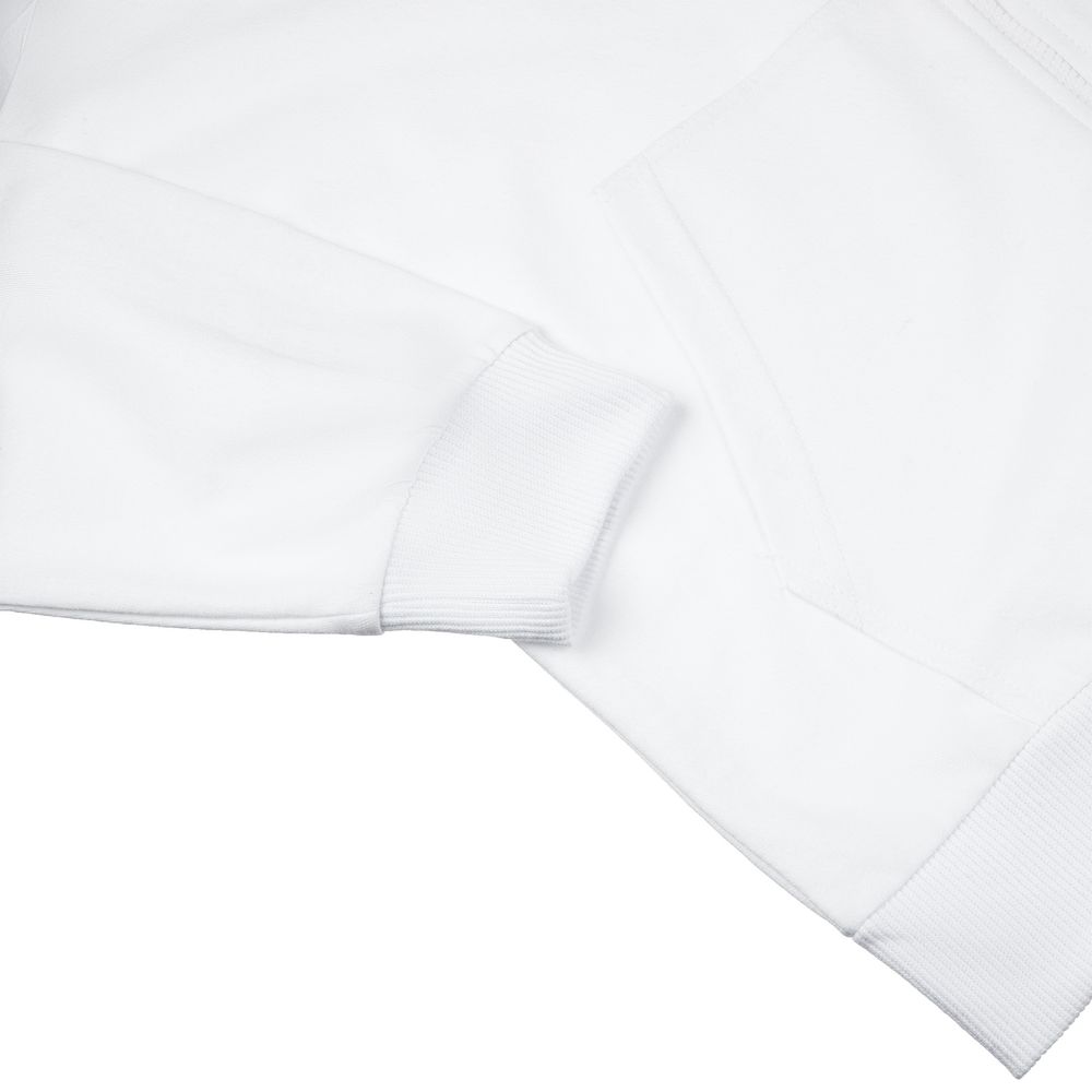 Толстовка на молнии с капюшоном Siverga 2.0, белая-3