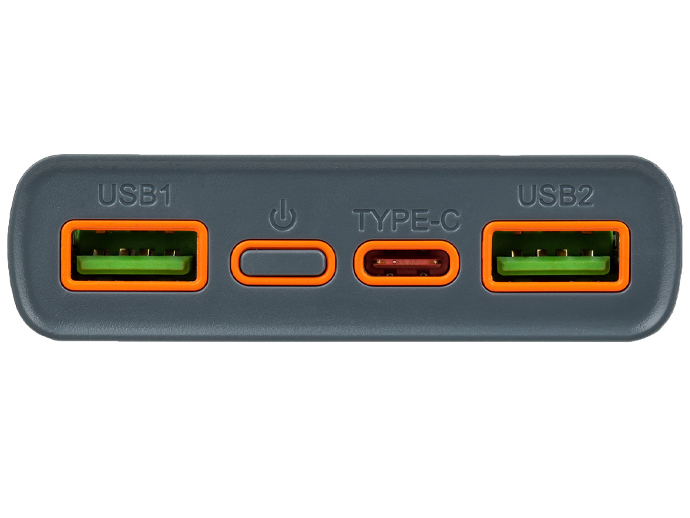 Внешний аккумулятор CORE X, 10000 mAh, черный-6