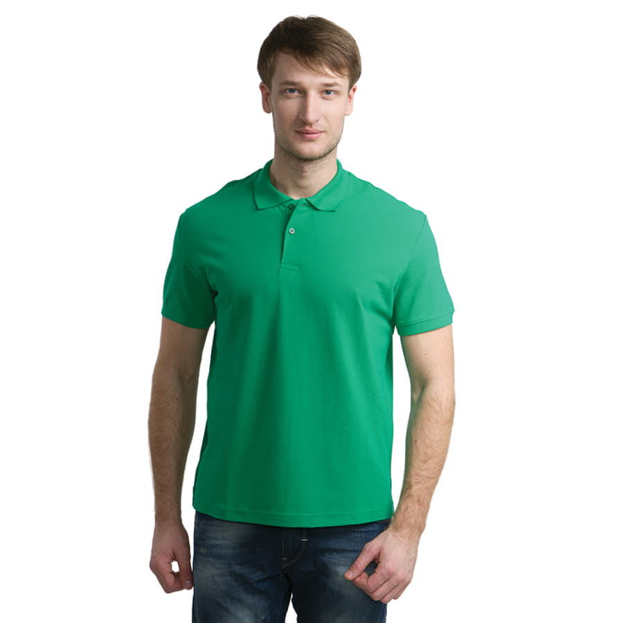 Поло мужское APOLLO 180, зеленый-1