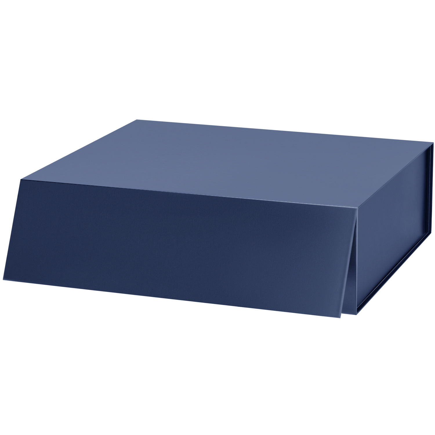 Подарочная коробка-трансформер большая, синяя-2