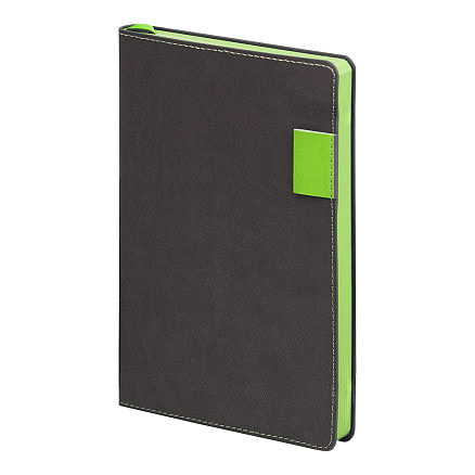 Ежедневник Flexy Freedom Latte А5, серый/салатовый-2