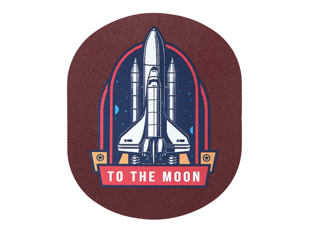 ПАТЧ ОВАЛ nubuk (коричневый ) 6,0 х 5,0 см-3