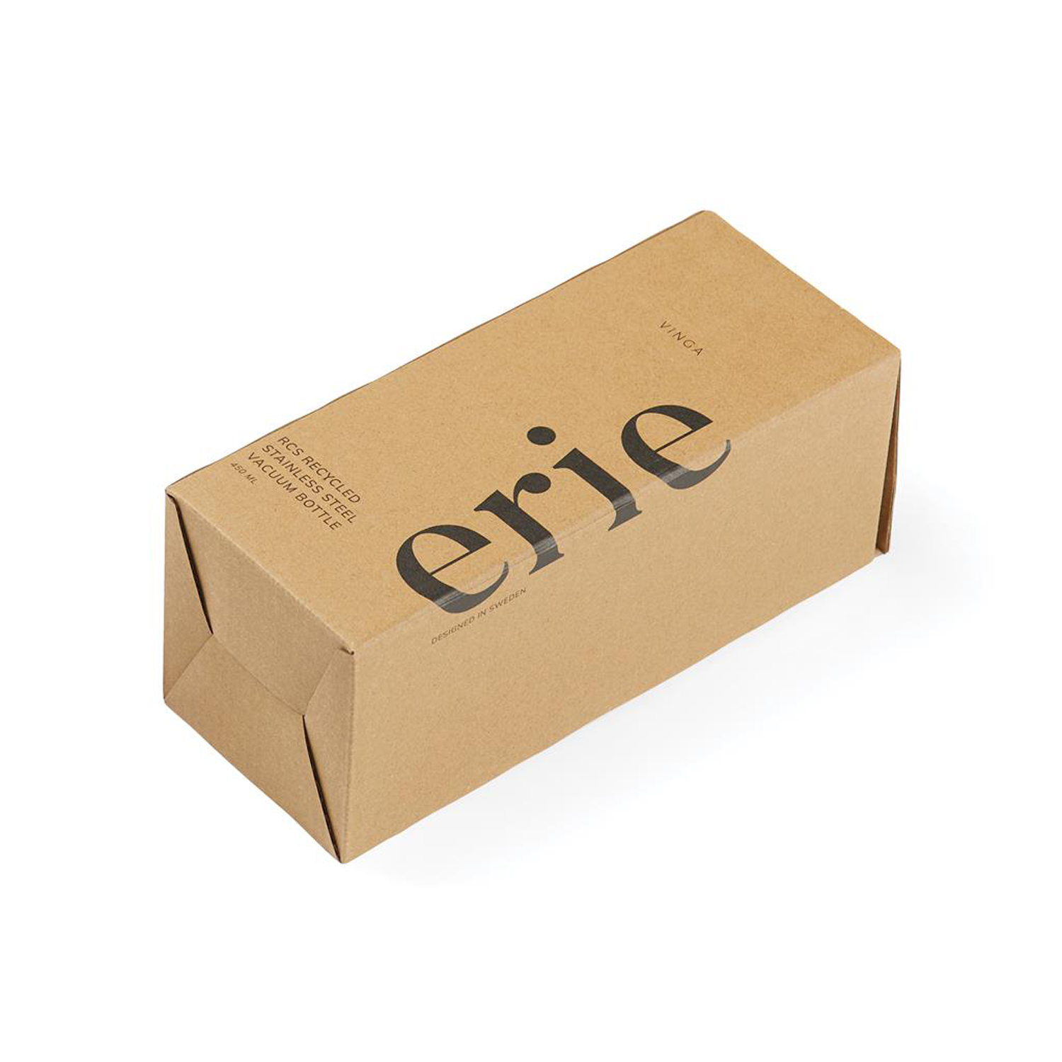 Термобутылка VINGA Erie из переработанной стали RCS, 450 мл-1