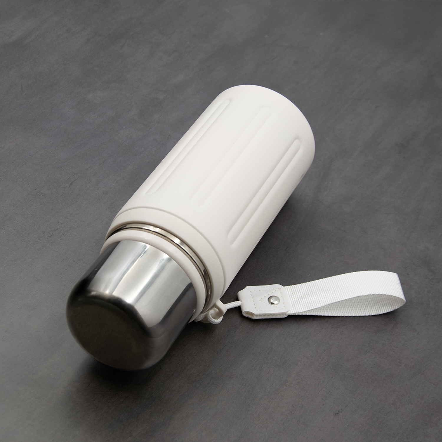 Термос Groove (слоновая кость)-7