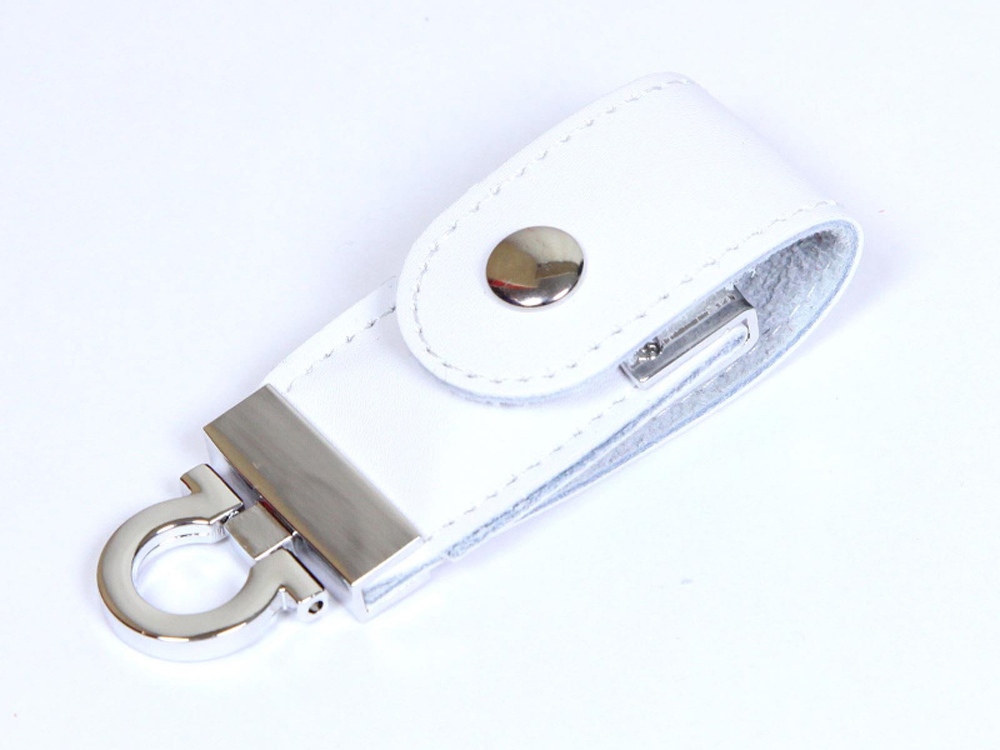 USB-флешка на 32 Гб в виде брелка, белый-1
