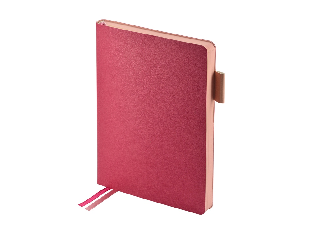 Ежедневник А5 датированный Boston 2026, розовый-0