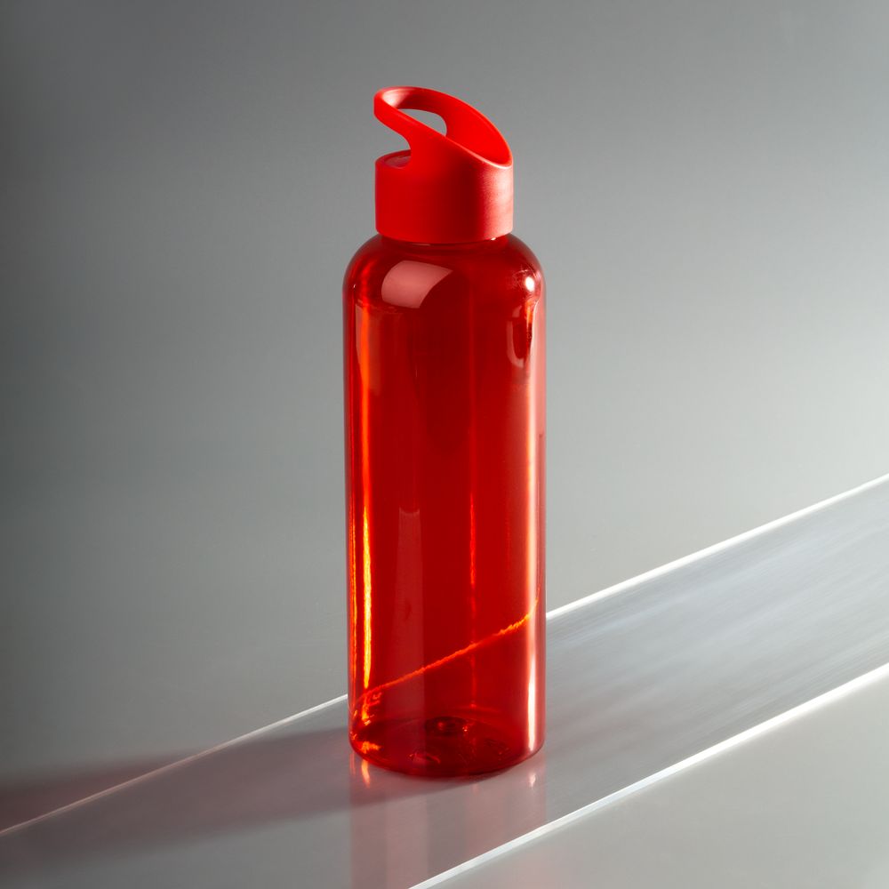 Бутылка для воды Plaske, красная-3