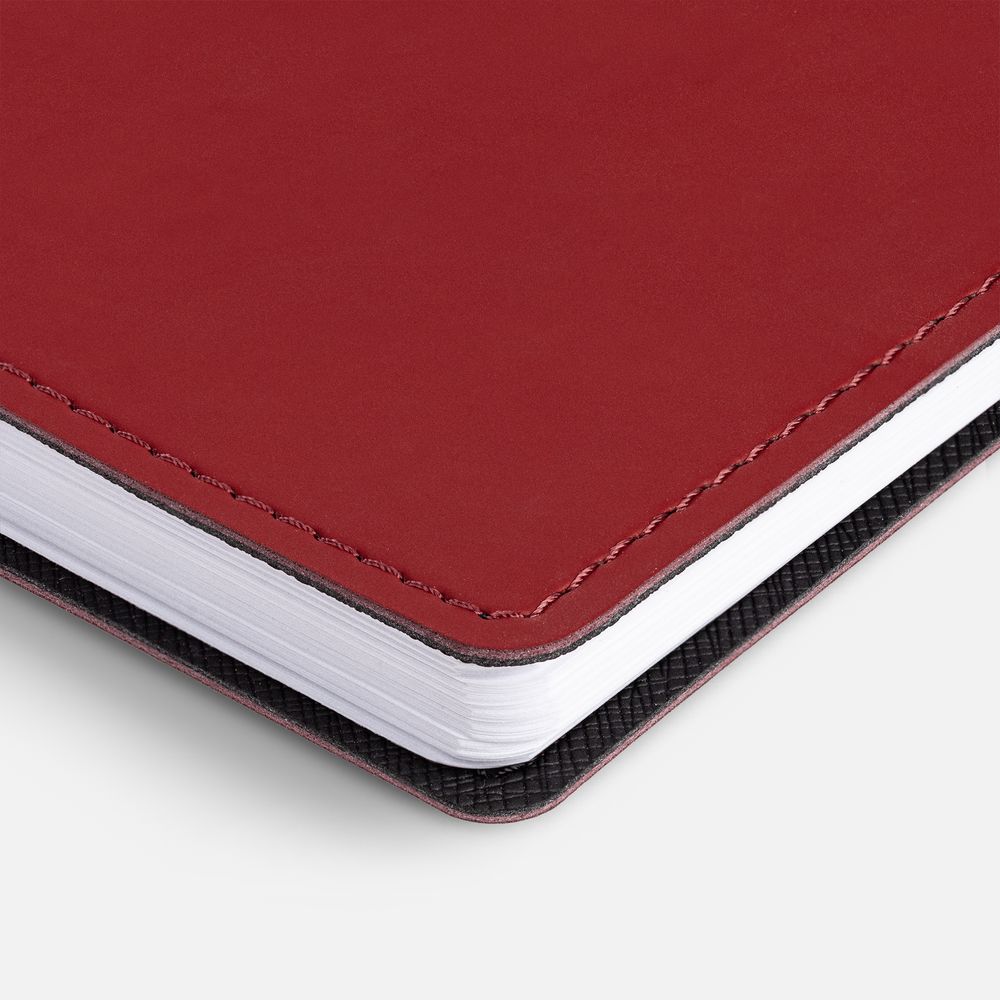 Ежедневник Spring Shall, недатированный, красный-4