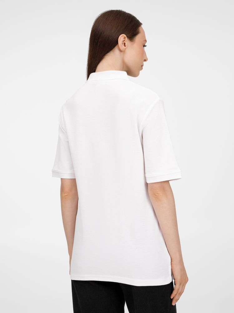 Рубашка поло унисекс Upswing, белая-5