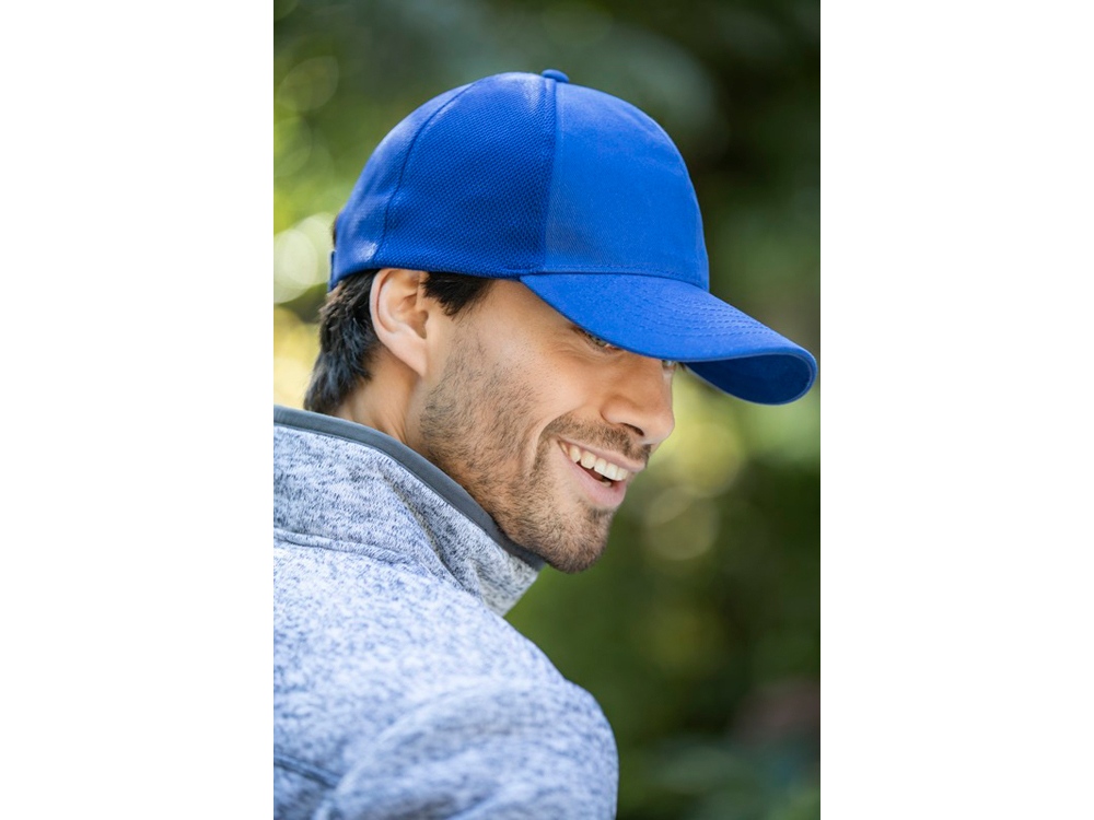 Кепка-бейсболка Drake, 6-панельная, изготовлена из хлопка, белый-3