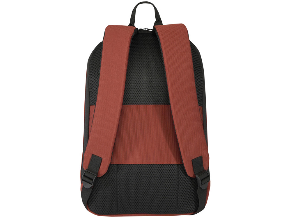 Рюкзак Luma для ноутбука с диагональю экрана 15 дюймов с защитой от кражи объемом 10 л из материала, переработанного по стандарту GRS - Brick-2