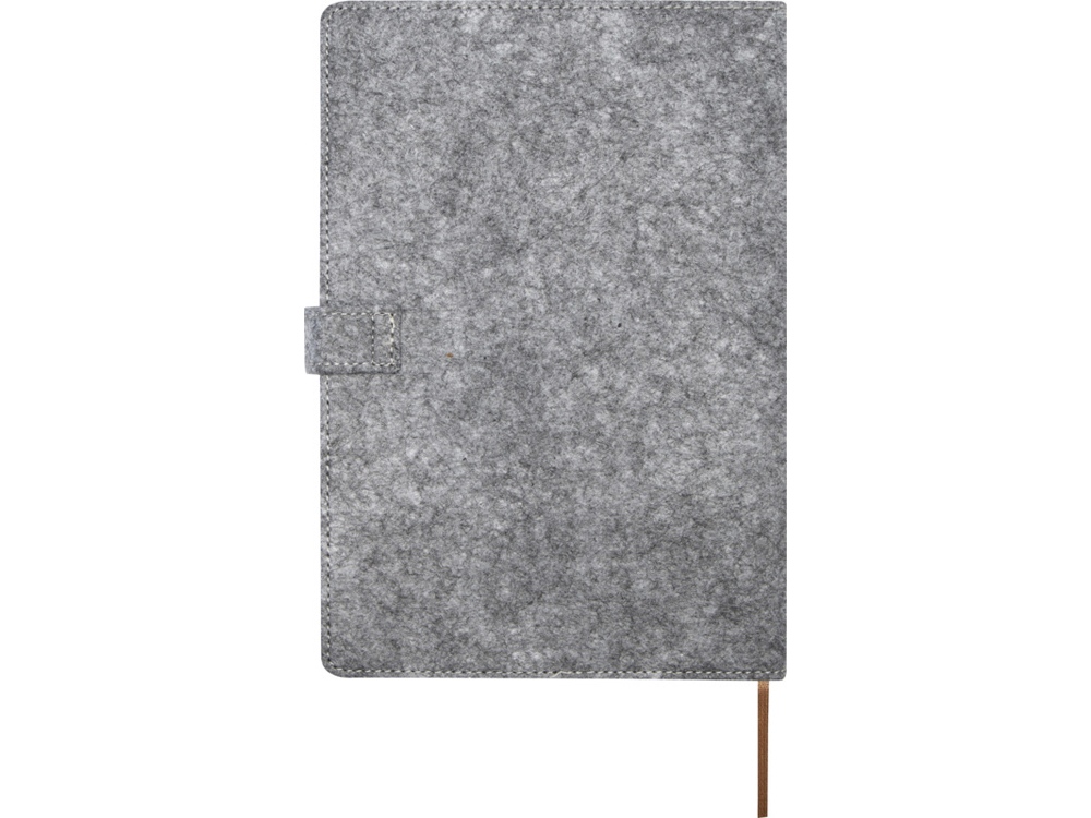 Viviana блокнот формата А5 из переработанного фетра и пробкового дуба - Натуральный-2