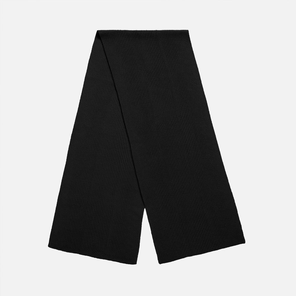 Шарф Nobilis Mono, черный-0