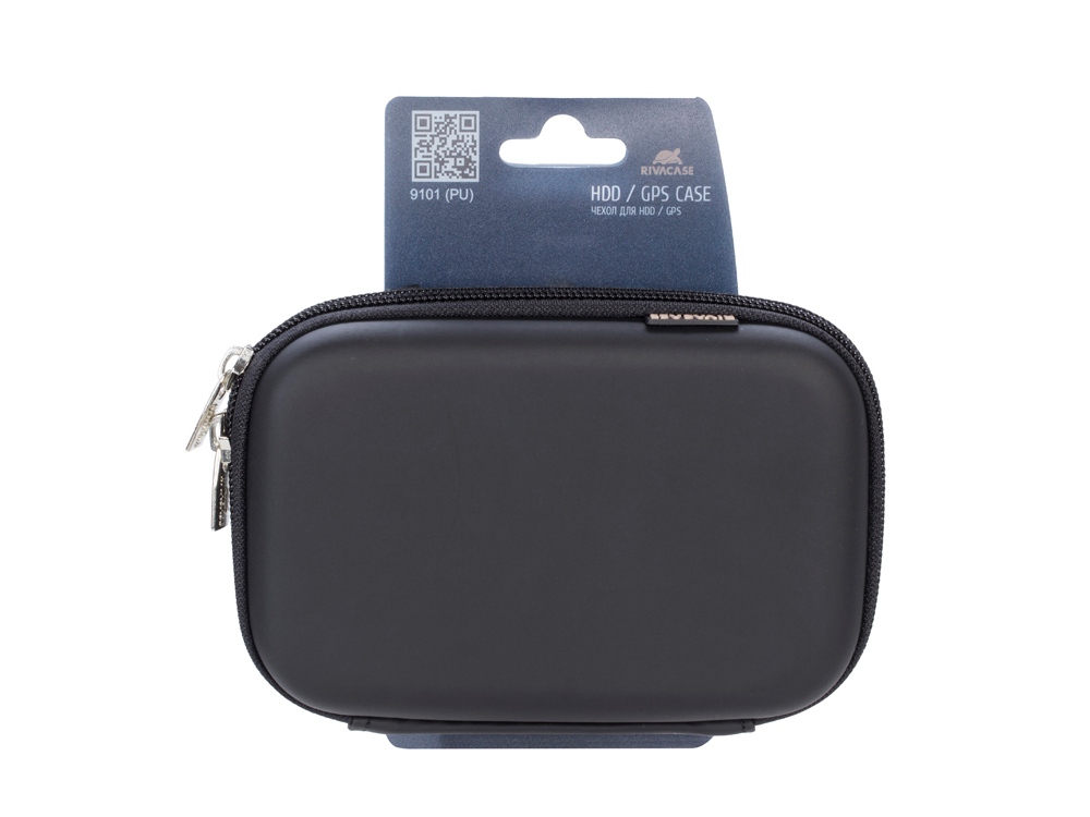 Чехол для жесткого диска из кожзама 9101, черный-12
