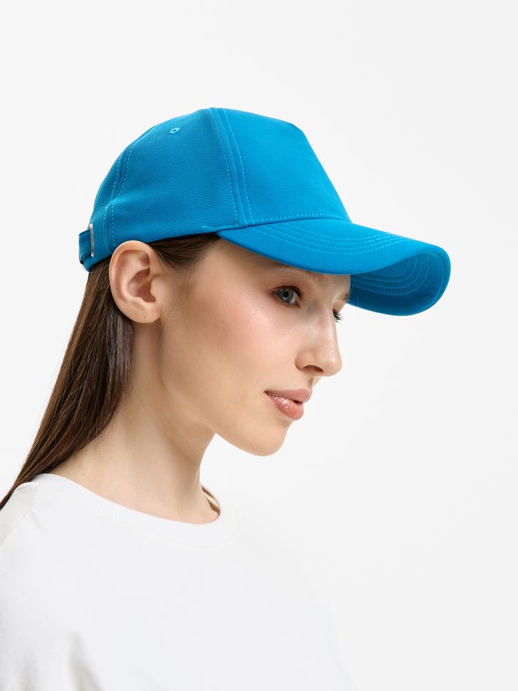 Бейсболка Yonkers, ярко-голубая-4