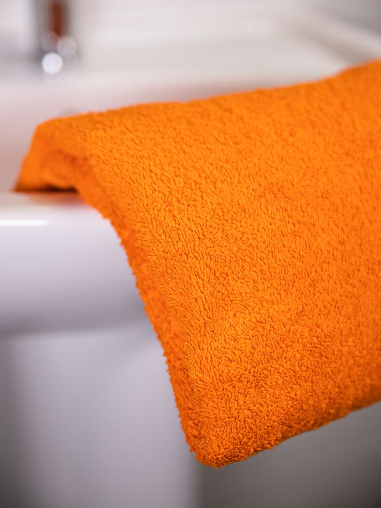Полотенце Odelle, большое, оранжевое-3