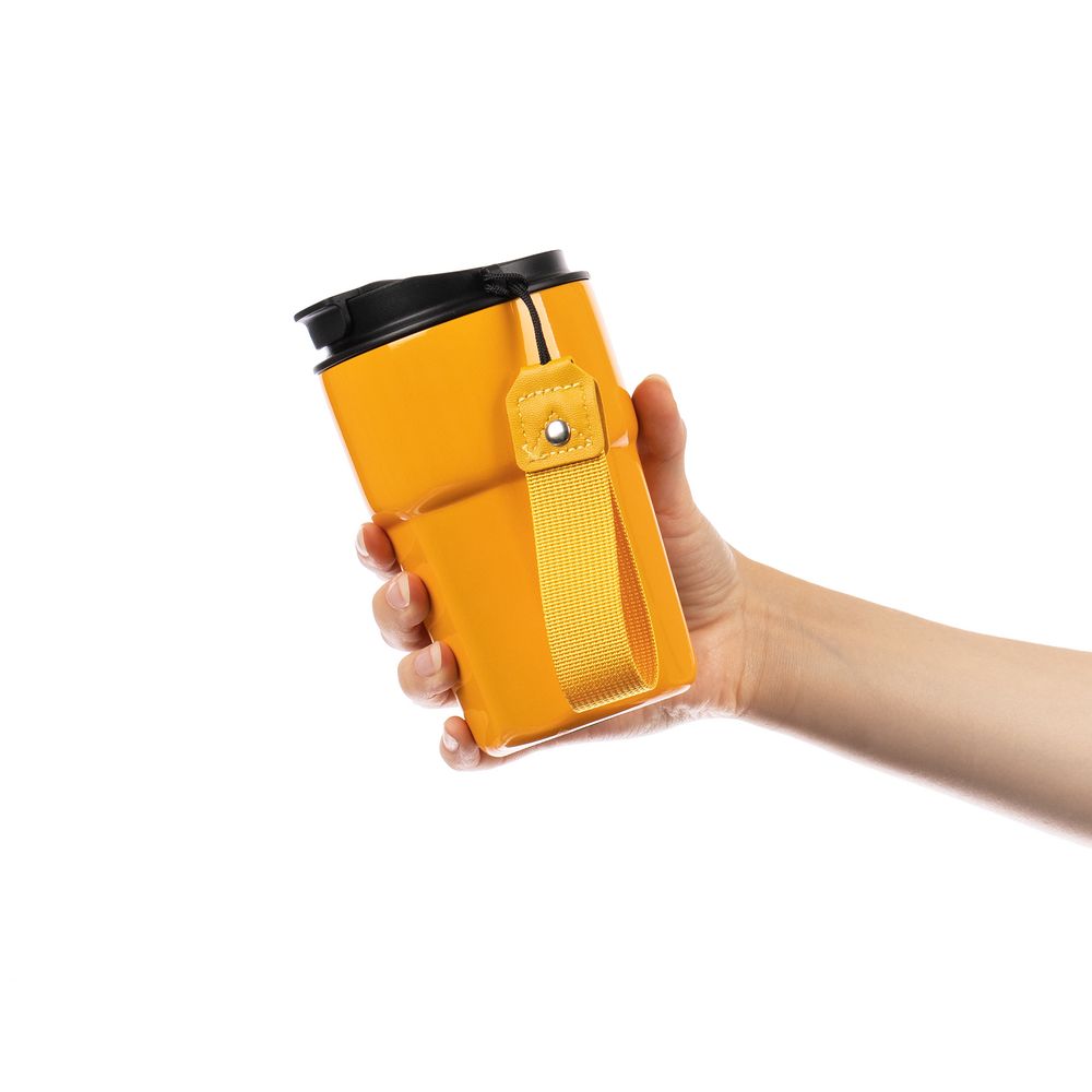Термостакан Freshbrew, оранжевый-3