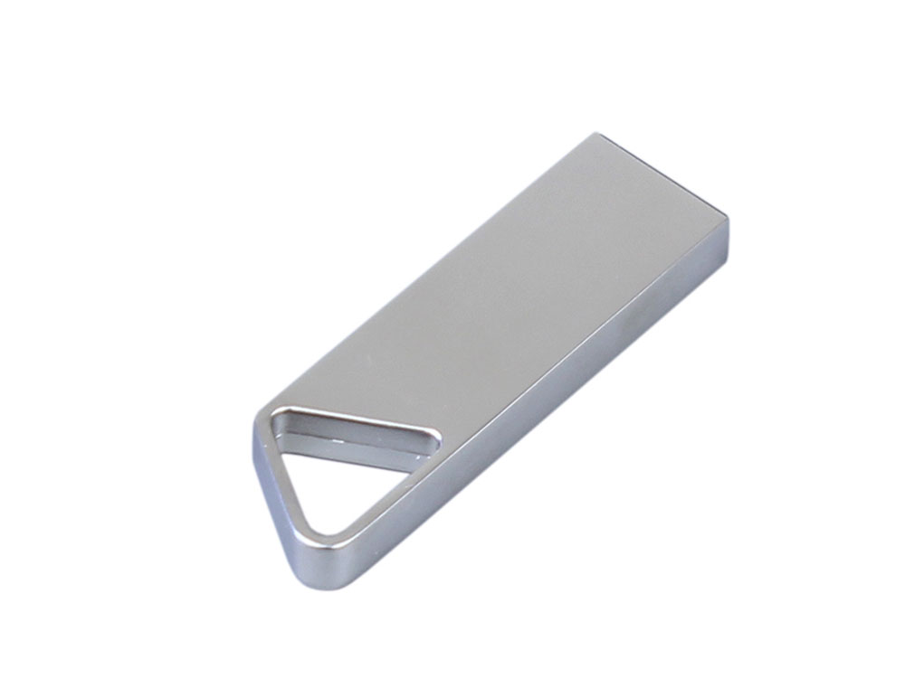 USB 2.0-флешка на 512 Мбайт с мини чипом, компактный дизайн, отверстие треугольной формы для цепочки-2