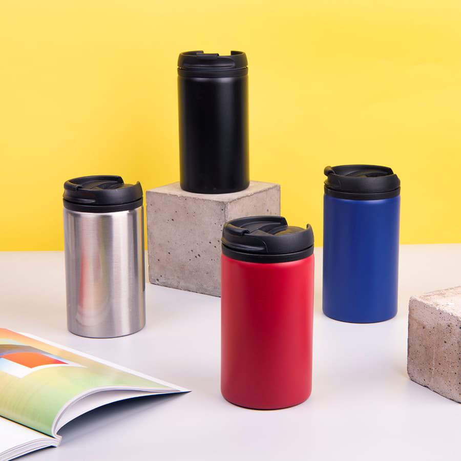 Термокружка CAN, 300мл, синий-5