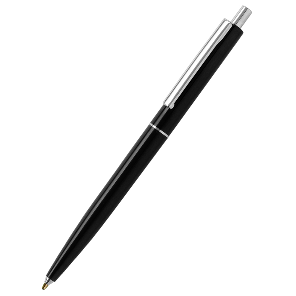 Ручка пластиковая Dot, Черный-0