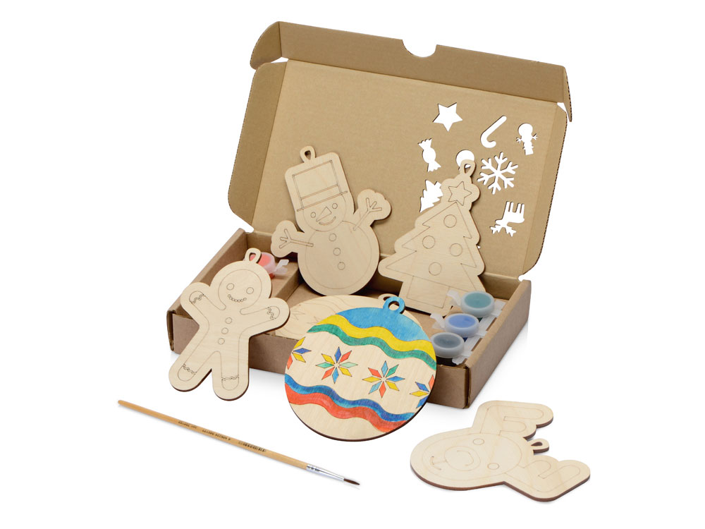 Подарочный набор для раскрашивания Christmas Toys-3