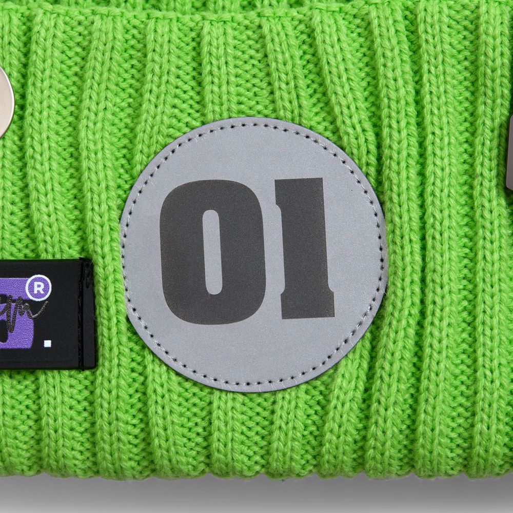 Шапка Yong, светло-зеленая (салатовая)-3