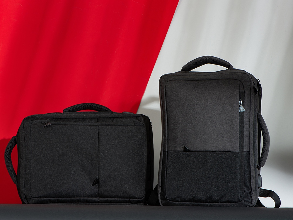 Рюкзак-трансформер Volume для ноутбука 15'', серый-16