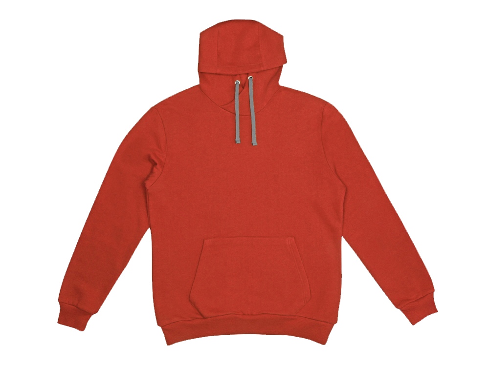 Толстовка унисекс Stream с капюшоном, красный-8