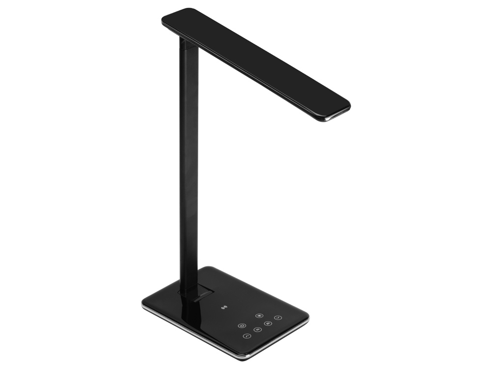Настольная лампа с функцией беспроводной зарядки Starline, черный-1