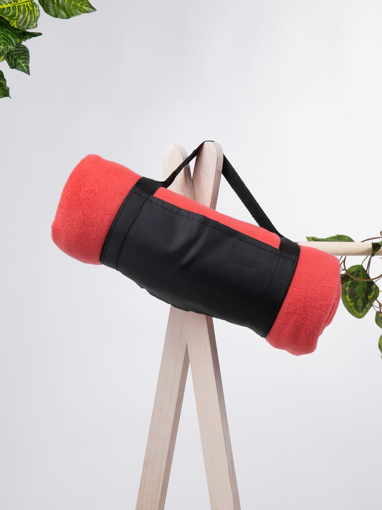 Дорожный плед Voyager 2, розовый (коралловый)-3