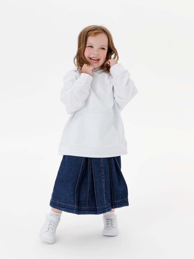Худи детское оверсайз Houdini, белое-5