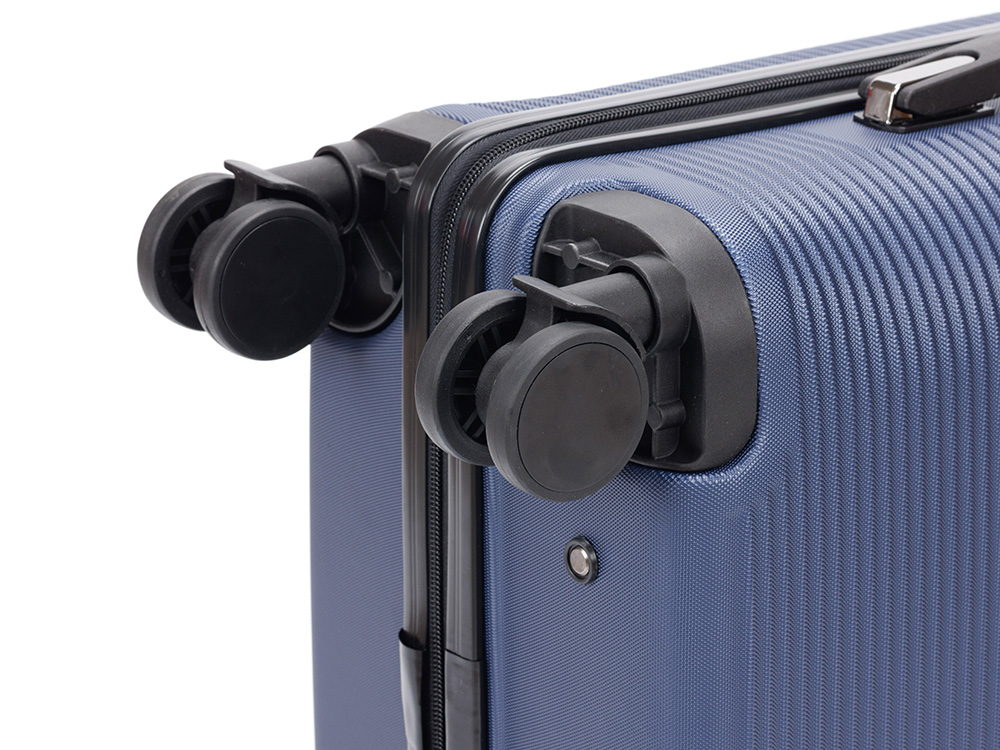 Чемодан TORBER Onego, синий, ABS-пластик, 59,5 х 39,5 х 24 см, 46 л-10
