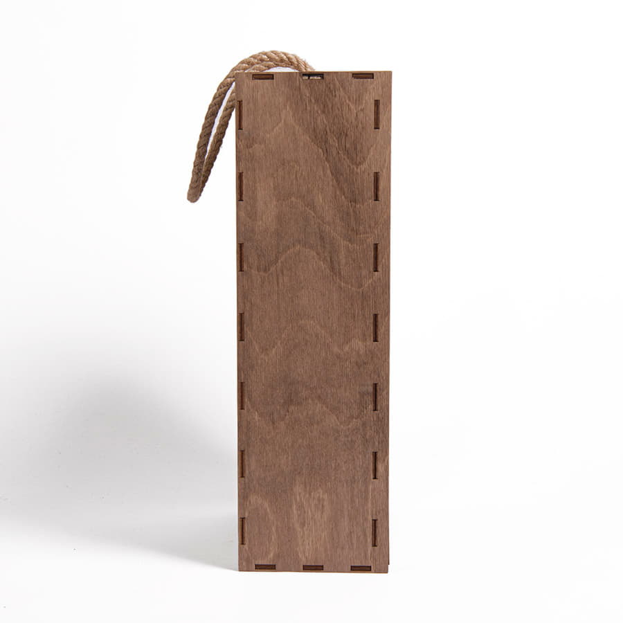 Ящик подарочный WINOTERRA размер 36 х 24,5 х 11 см, коричневый-2