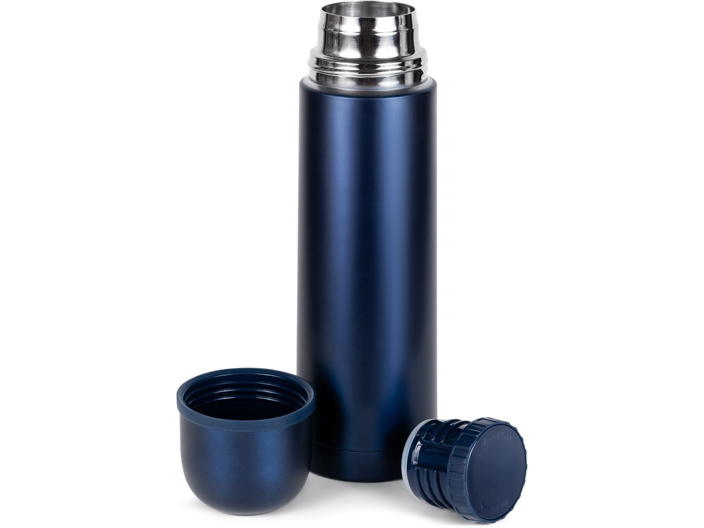 Термос Relaxika 101 (0,5 литра), темно-синий (без лого)-5