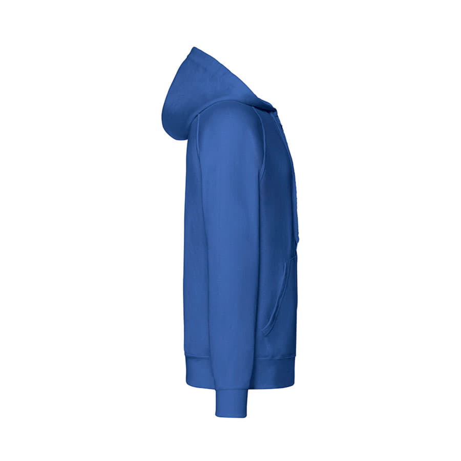 Толстовка без начеса LIGHTWEIGHT HOODED SWEAT JACKET 240, серый-3